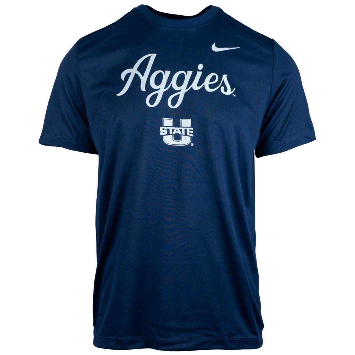 Nike aggies u-state script navy unisex t-shirt